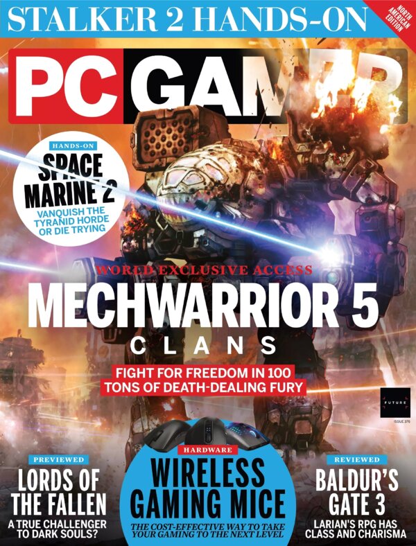 PC Gamer US – Issue 376, December 2023 cover
